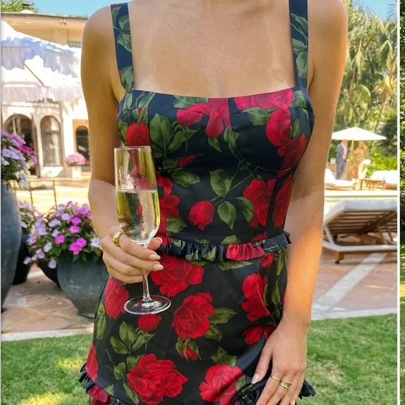 NWT **SEE VIDEO FOR FIT** NEW Show me Your Mumu Lady Corset Dress - Picture 6 of 6